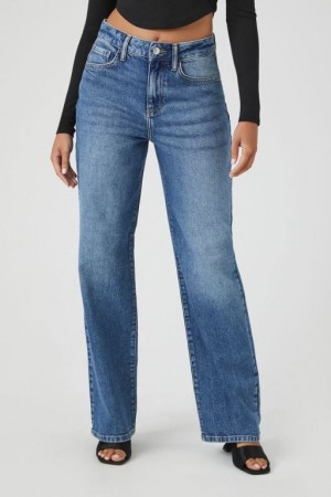 Jeans Forever 21 Stretch Denim S Fit Mujer Azules | 81w6q6WQ3gv