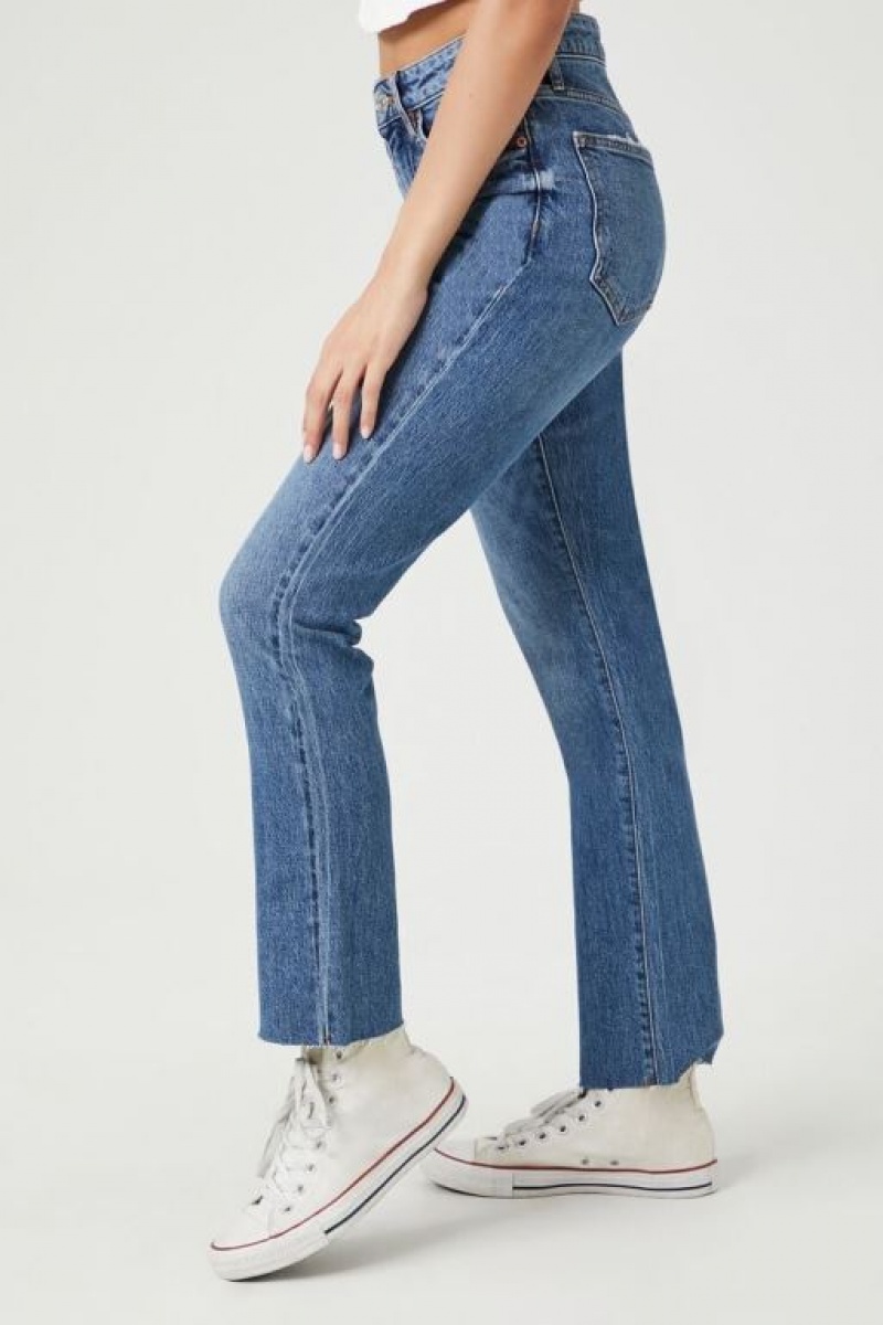 Jeans Forever 21 Stretch Denim Directo Mujer Azules | tDdPGzLotRc