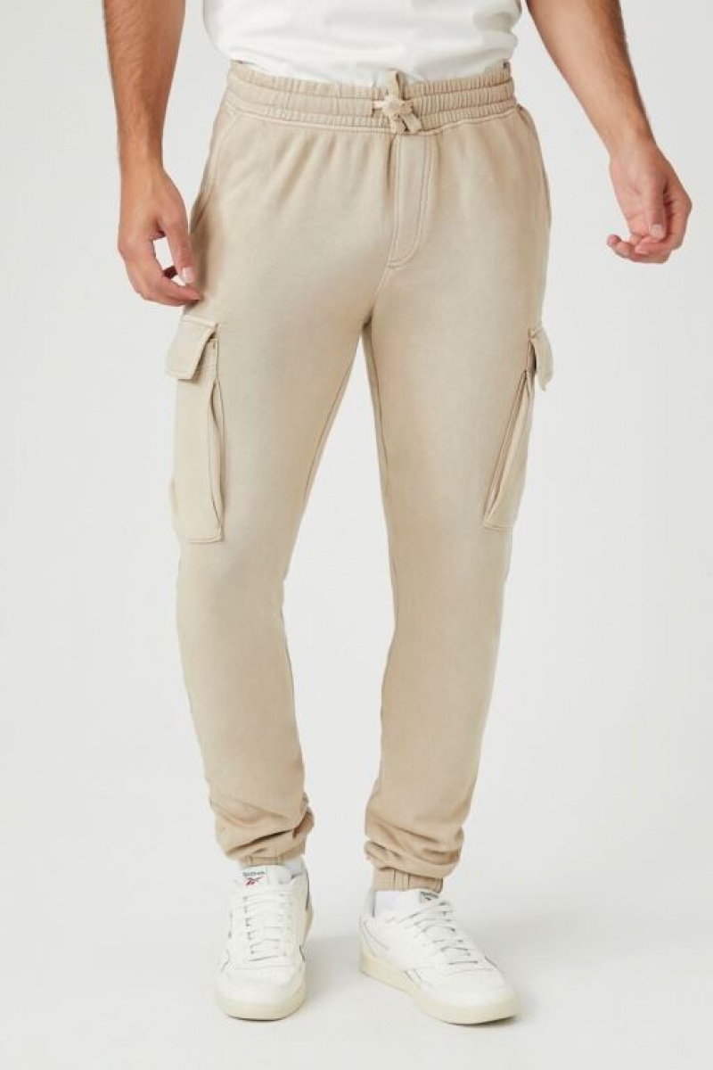 Pantalon Forever 21 Drawstring Cargo Joggers Hombre Grises Marrom | m6sIJR0i2nM