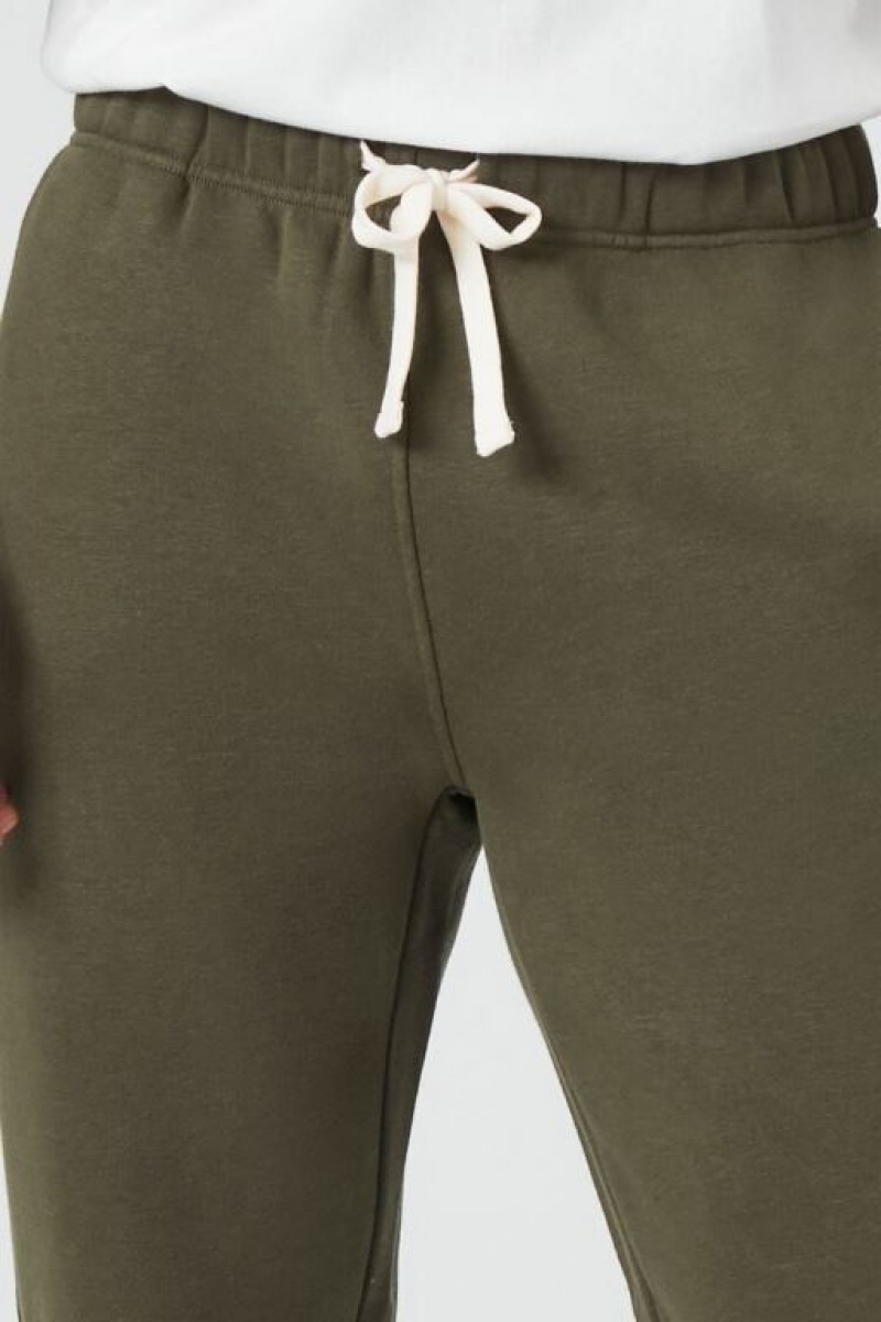 Pantalon Forever 21 Drawstring Pocket Joggers Hombre Verde Oliva | XY7xKCGkpdd