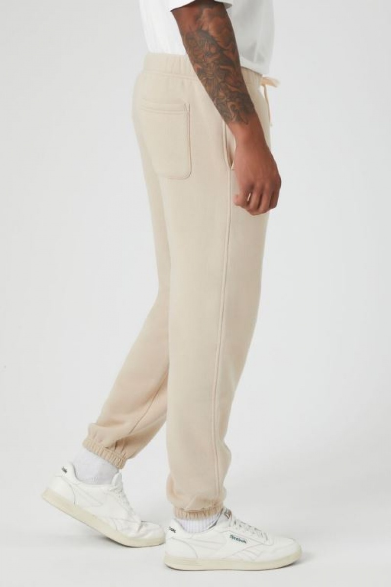 Pantalon Forever 21 Drawstring Pocket Joggers Hombre Grises Marrom | whMSvYpneiB