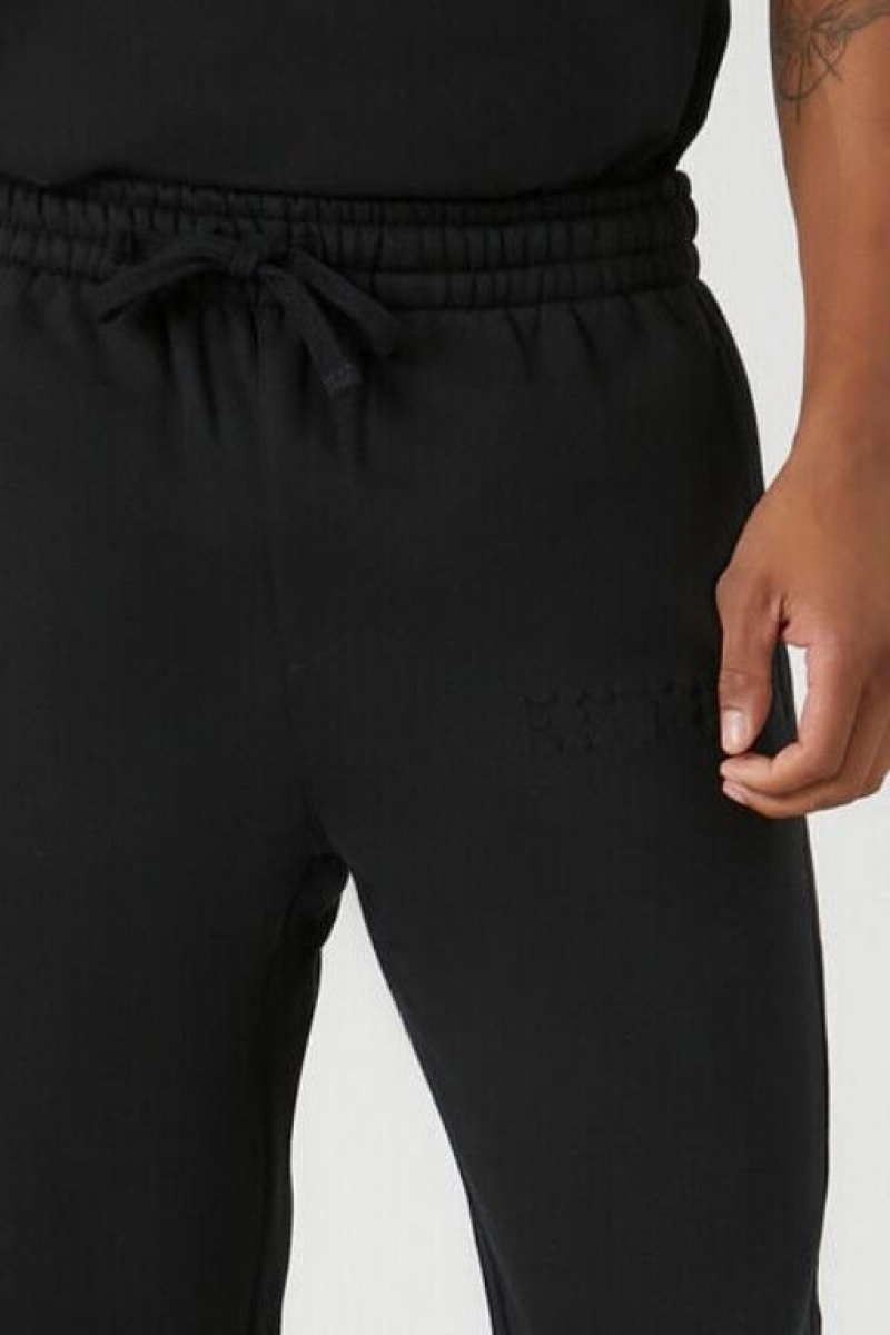 Pantalon Forever 21 Est Directo Leg Joggers Hombre Negros | Za6q5vSZBx6