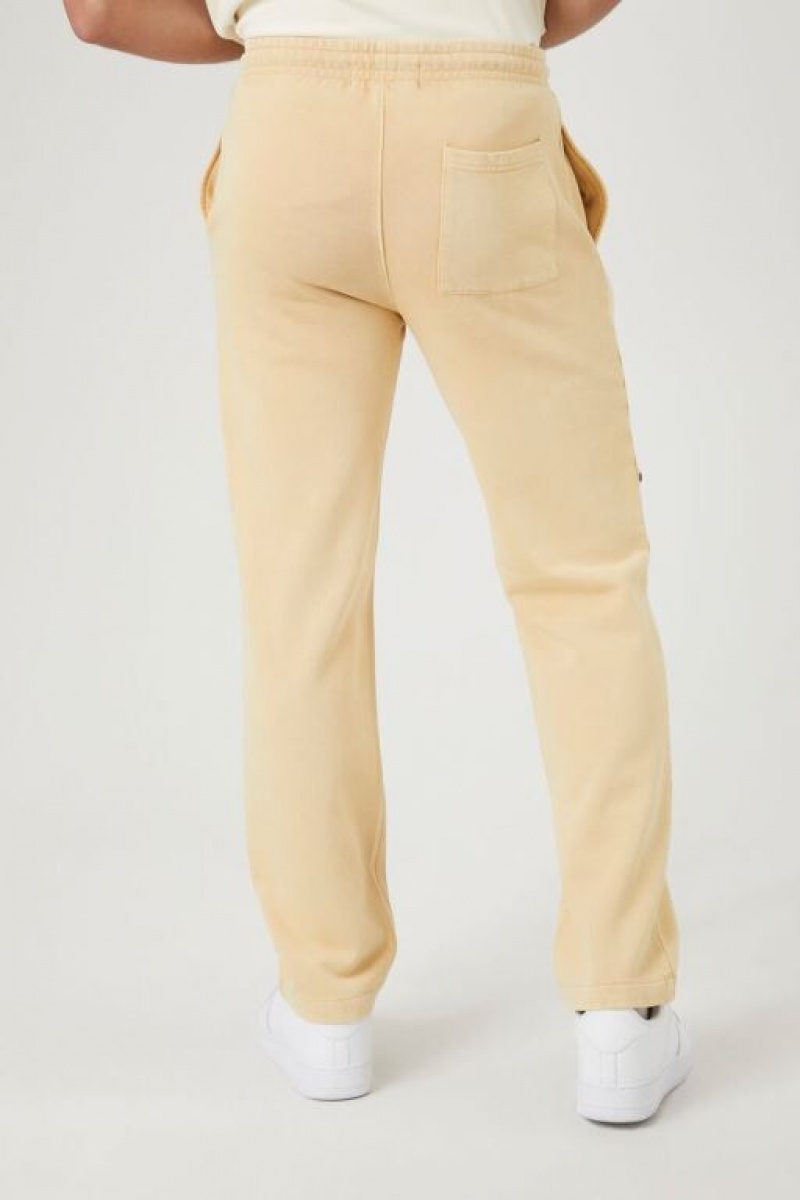 Pantalon Forever 21 Mineral Wash Directo Leg Hombre Marrom | alpC93bt8Aj